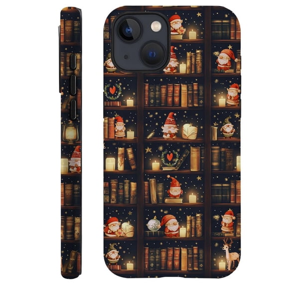 Funda para teléfono Kiritfox iPhone 15, híbrida, a prueba de golpes, Navidad