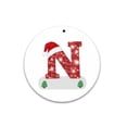 thumbnail image 1 of Adornos navideños Tarjeta colgante de madera navideña Decoración de árbol de navidad de madera de un solo lado Wmkox8yii gf6434, 1 of 1