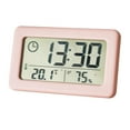 thumbnail image 2 of 2x Reloj Despertador Digital Temperatura Interior Colgante Hogar Escritorio Sala De Estudio Rojo, 2 of 5