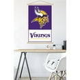 thumbnail image 5 of NFL Minnesota Vikings - Logo 21 Wall Poster with Magnetic Frame, 22.375" x 34", 5 of 5