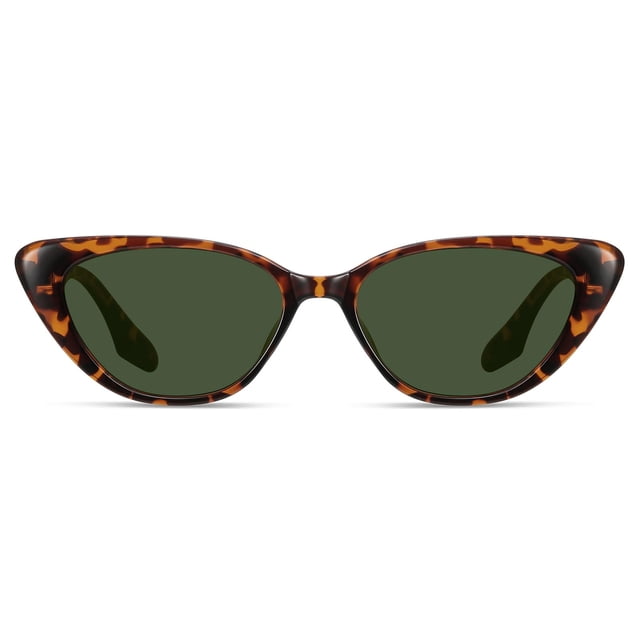 Anteojos de sol estilo cat eye vintage retro Fozono UV400 FZN7514 para mujer