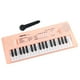 thumbnail image 1 of Piano electrónico para niños con un solo altavoz, 37 teclas y micrófono. Rosa, 1 of 9