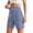 Navy, variant on Women's High Waisted Wide Leg Yoga Shorts, 4-Way Stretch Athletic Shorts with Pockets, Loose Fit Workout Shorts for Yoga, Gym & Casual Summer Wear(Light Green/S)