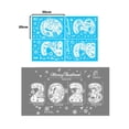 thumbnail image 2 of Jinsinto Xmas Window Clings Decoration, Snow Pattern (4 Sheets), 2 of 5