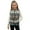 Aztec Ethnic Tribal, variant on Unisex Kids Fleece Vest with Pockets Lightweight Full Zip Sleeveless Ethnic Geometric Aztec Horse Vest Soft and Comfortable Outwear Jacket Fall Winter Warm Outwear
