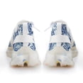 thumbnail image 6 of Blue Vintage Paisley Walking Shoes for Men Woman Lightweight Tennis Fashion Elastic Sports Shoes Cushion Basketball Shoes, 6 of 7