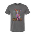 thumbnail image 3 of Dean Russo In My Mind Dog Lover Mens Premium Tri Blend T-Shirt, Dark Heather, Large, 3 of 6