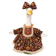 thumbnail image 4 of Halloween Porch Goose Outfit Witch Costume Dress up Goose for Front Porch Fall Porch Goose Outfit Holiday Costume for Lawn Geese Status Thanksgiving Goose Outfit, 4 of 6