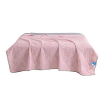 Summer Comforter King Size, New A-class and Infant Grade Purecolor Simples Cool Feeling Silk Summer Cool Feeling Airconditioning Quilt, Summer Comforter Queen Size(Light Pink, 39.4x59in)