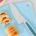 thumbnail image 3 of Knives for Kids 18-Piece Nylon Kitchen Baking Knife Set,Children's Cooking Knives Firm Grip, Serrated Edges, 3 of 7