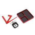 thumbnail image 1 of Plateau à Vis RC, Écrous RC en Alliage d'Aluminium Support de Fixation avec Outil de Démontage et Règle de Réglage, 1 of 7