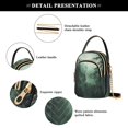 thumbnail image 4 of FORMRS Crossbody Bag for Women Quilted Travel Shoulder Cell Phone Purse with Chain Strap Handbag, Green Forest, 4 of 7