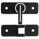 thumbnail image 2 of Pestillo de puerta de granero, cerradura de puerta, pestillo de 90 grados, pestillo de puerta luminoso y pestillo, 2 of 8