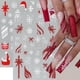 thumbnail image 5 of Quezadyl 6 piezas de stickers navideños 3D autoadhesivos para uñas, 5 of 9