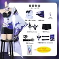 thumbnail image 3 of Juego de cosplay de Acheron, Honkai Star Rail, disfraz rojo de Acheron, vestido, peluca, zapatos, conjunto completo, ropa de fiesta de carnaval para mujer, 3 of 5