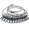 thumbnail image 1 of Una Cuerda RetráCtil para Tendedero de Ropa con 12 Clips, Tendedero PortáTil para Tendedero, Tendedero para Acampar, 1 of 6