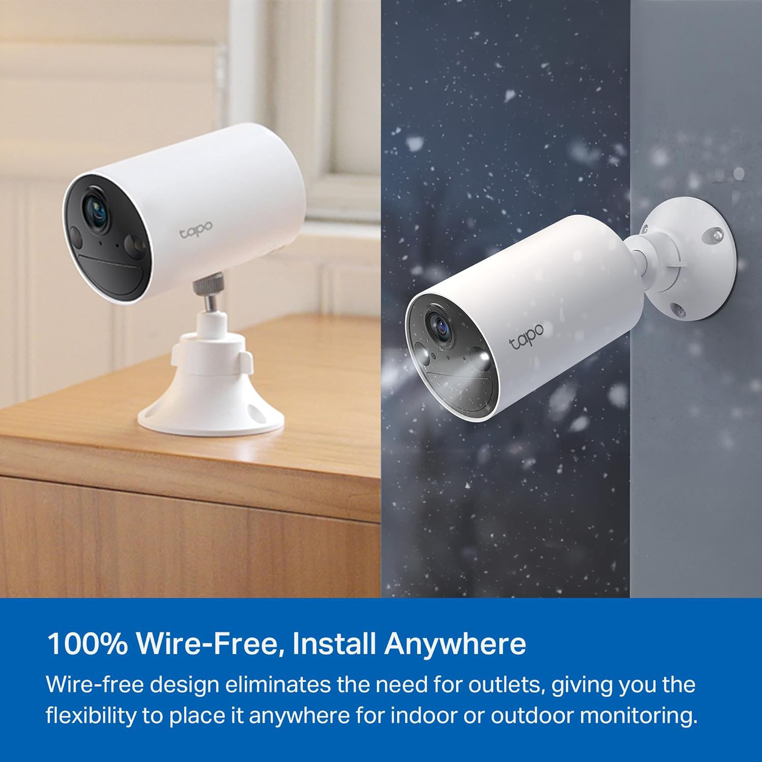 TP-Link Tapo TC82 2K Wireless Security Camera, Battery photo 5