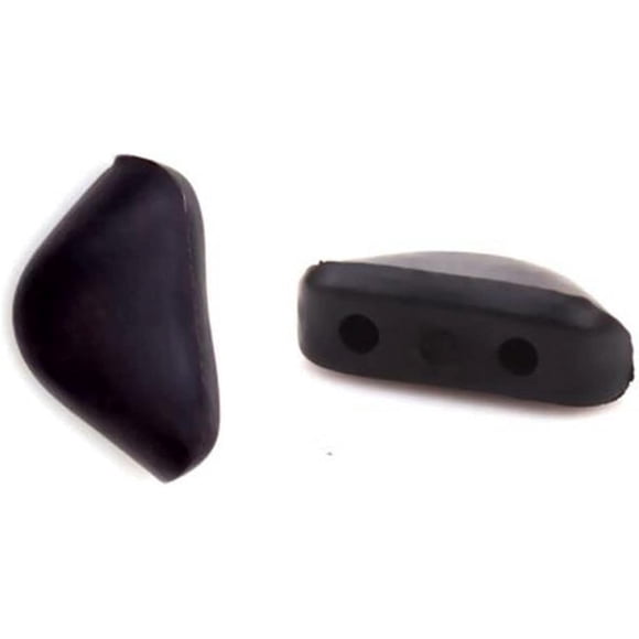 Accesorios para Gafas 2Pair Reemplazo de dos agujeros Plug in Nose Pads para Gafas de sol Cómodo, hermoso y duradero.