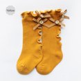 thumbnail image 1 of ITFABS Baby Mid Tube Socks Knee High Stylish Ruffled Soft and Breathable Stockings, 1 of 4