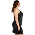 thumbnail image 2 of Vestido print serpiente Zenobia Tallas Extras 4725 Negro, 2 of 4