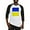 Black/White, variant on CafePress - Ukraine Heart Baseball Jersey - Cotton Baseball Jersey, 3/4 Raglan Sleeve Shirt