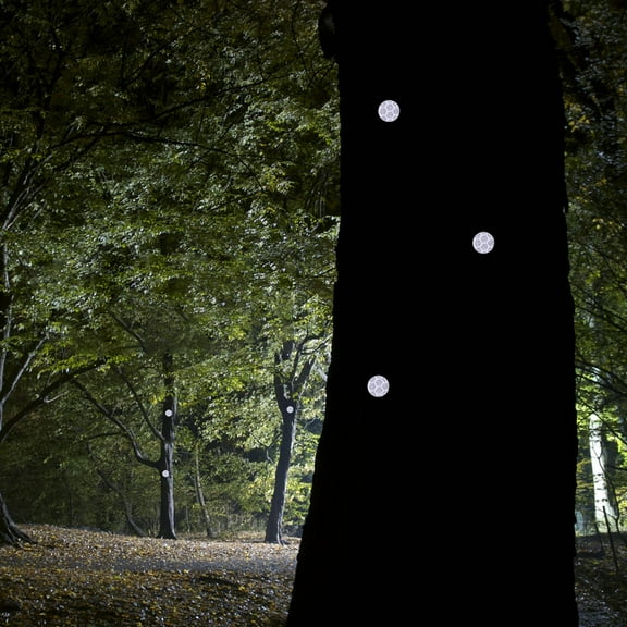 UPOUART Reflective Thumb Tacks For Hunting Reflective Tacks Metal 100pcs