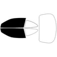 thumbnail image 2 of Rvinyl Window Tint Kit Compatible with Pontiac Grand Prix 1997-2002 (Coupe) - Front Precut Kit - 5%, 2 of 8