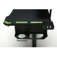 RESPAWN 3010 Gaming Computer Desk Ergonomic Height Adjustable Gaming Desk, in Green (RSP3010