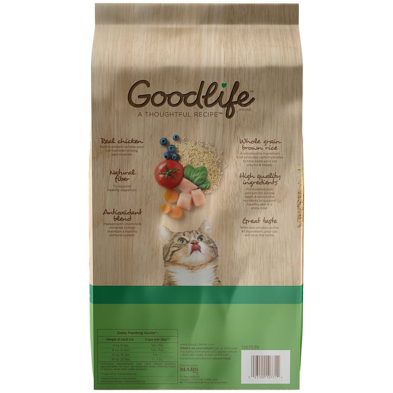 Goodlife indoor cat food hotsell