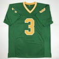 thumbnail image 4 of Autographed/Signed Joe Montana Notre Dame Green College Football Jersey JSA COA, 4 of 4