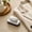 Gray, variant on EDHITNR Clothes Brush for Lint Pet Hair Soft Bristle Brush for Sweater Suit Fabric, Lint Remover for Home Use Gentle on Delicate Fabrics Reusable Wardrobe Care Tool for Winter Coats