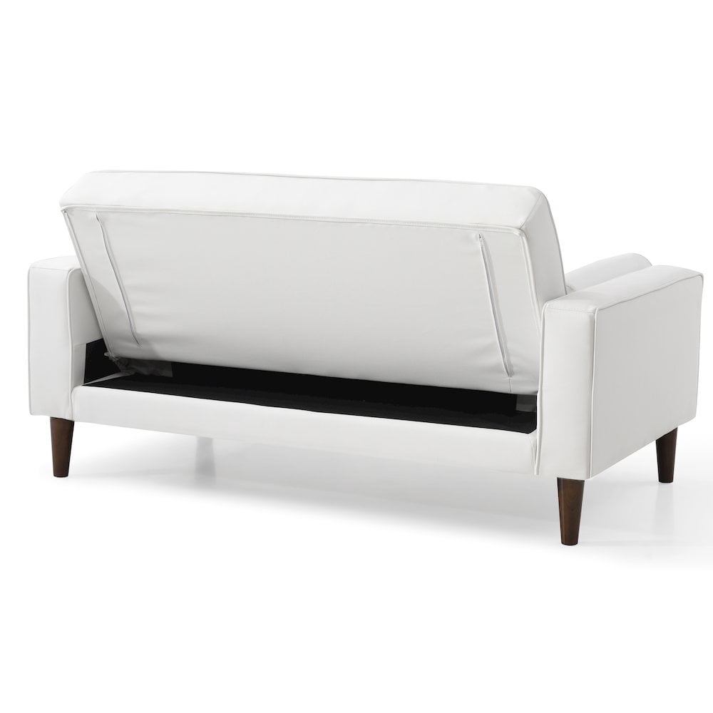 Glory Furniture G847A-L White Loveseat Bed