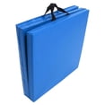 thumbnail image 3 of kurtrusly Tri Fold Folding Exercise Mat Home Gym Waterproof for Balance Trainer Blue, 3 of 5