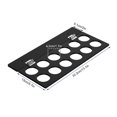 thumbnail image 2 of Xirurus Space‑Saving Wall‑Mounted Coffee Pod Holder – 12‑Capacity Under‑Counter Cabinet Organizer, Black, 2 of 7