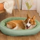 thumbnail image 5 of Pisexur Suministros para mascotas Alfombrilla para mascotas extraíble y lavable y lavabo de seda a rayas antideslizante para mascotas para todas las estaciones perros, gaperros, gatos y animales, 5 of 6