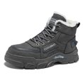 thumbnail image 2 of Botas Tobillo Casuales Zapatos Descalzos Hombres Forrado Cálido para El Invierno, 2 of 9