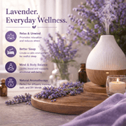 Lavender Essential Oil - 1 fl oz (30 ml) - Amber Glass Bottle w/ Euro Dropper - Therapeutic Grade - GreenHealth