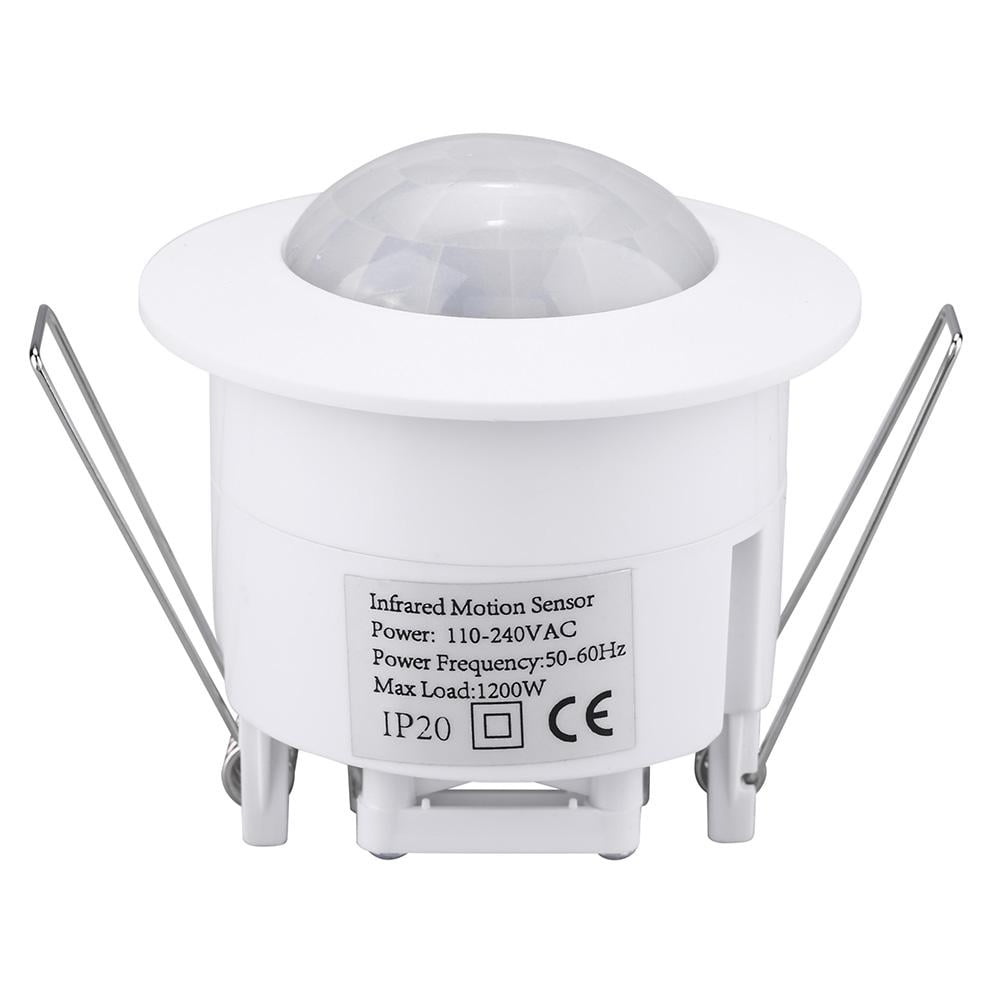 Peahefy Mini Adjustable 360 U00b0 Ceiling Pir Infrared Body