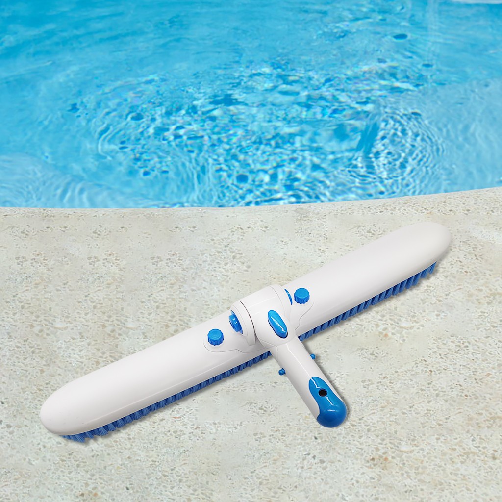 Swimming Pool Cleaning Brush Algae Floor & Wall HAndheld Brush Cleaning