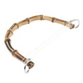 thumbnail image 5 of 2PC Real Bamboo Wooden Purse Handle Handbag Handle wood - Buckle, as described, 5 of 8