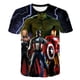 thumbnail image 1 of Camisetas de Hulk para niños, camisetas para niños, niñas, niños y niños, camiseta para niños, camisetas de dibujos animados en 3D de Marvel para niños, ropa, ropa 11T zhangmengya CONDUJO, 1 of 2
