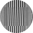 thumbnail image 1 of Ahgly Company Indoor Round Abstract Gray Contemporary Area Rugs, 8' Round, 1 of 1