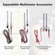 thumbnail image 4 of 4pcs Wire Piercing Probe,Insulation Piercing Clip Set for Multimeter Voltage, 4 of 5
