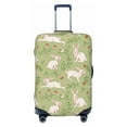 thumbnail image 2 of Goofa Cute Rabbit And Flower Pattern Luggage Covers For Suitcase,Suitcase Cover Protector Fit 18-32 Inch Luggage-Small, 2 of 9