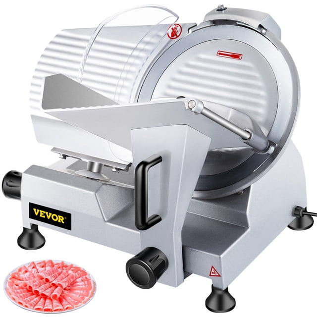Cortadora de carne VEVOR rebanadora eléctrica de alimentos 10 pulgadas 240 W