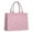 Pink Cartoon Unicorn-1, variant on Large Capacity Tote Bag,Pink Cartoon Unicorn Flower Pattern Handbag Fashion Luxury Tote Bag,15.7"x13"x 5.1" Inches,Laptop Compatible