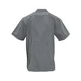 thumbnail image 2 of Gravity Threads Mens Guayabera Summer Shirt - Charcoal - 4X-Large, 2 of 2