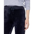 thumbnail image 2 of Juicy Couture Black Label Women's Stretch Velour Rodeo Drive Legging, Regal, XS, 2 of 3