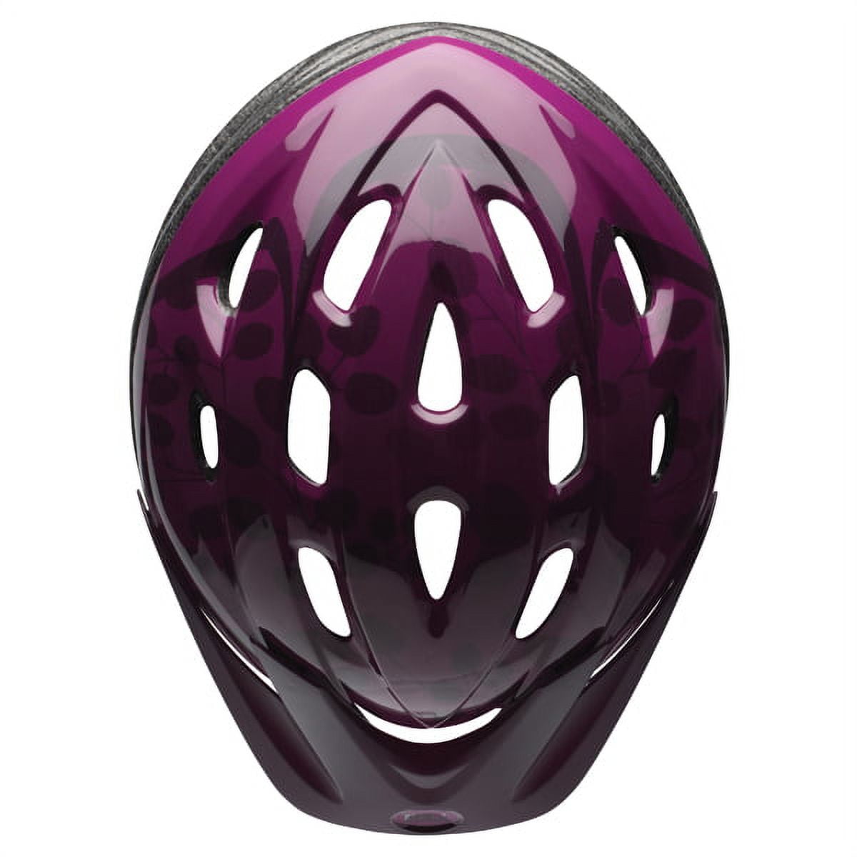 Bell Thalia Poplar Forest Women's Bike Helmet, Wine, Adult 14+ (54-58cm)