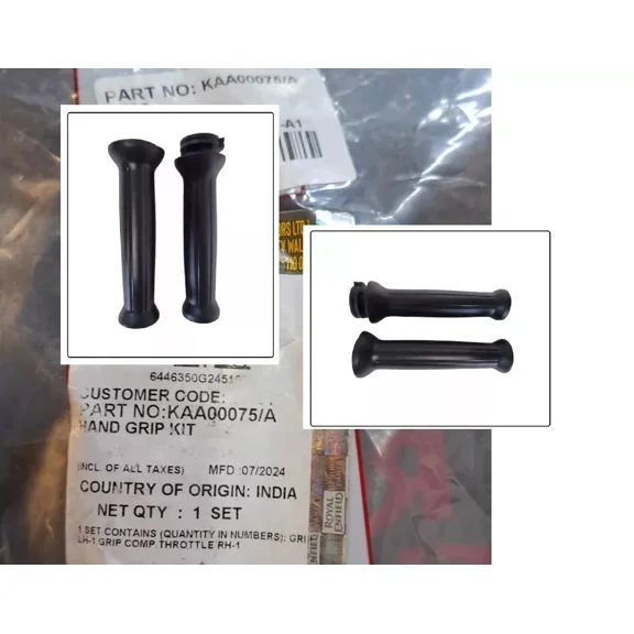 GENUINE HAND GRIP KIT FIT FOR ROYAL ENFIELD METEOR 350 (KAA00075/A)
